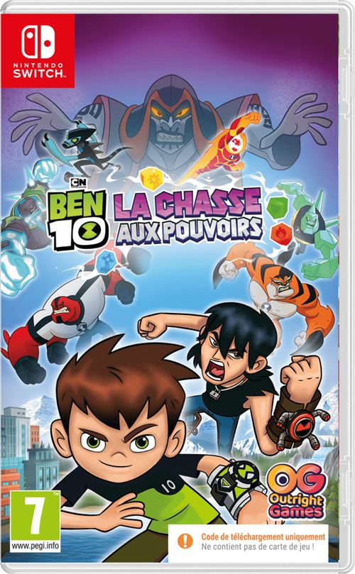 Ben 10: La Chasse aux Pouvoirs Code in a box Nintendo Switch