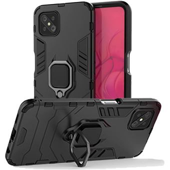 Coque Anti Choc pour OPPO RENO 4Z avec Bague Anti Chute / béquille [Novago] - 1