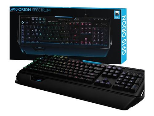 Acheter Clavier Gaming Logitech G910 Orion Spark État correct - 156,58 € Clavier Gaming Logitech G910 Orion Spark État correct - Logitech reconditionné disponible sur Fnac