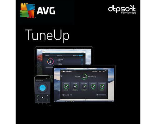 Logiciel Antivirus à télécharger AVG TuneUp 2021 - 10 appareils - 1 an