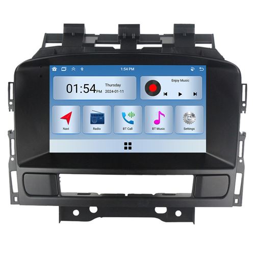 Autoradio RoverOne® Bluetooth CarPlay 2 Din 6Go RAM 128Go ROM pour Opel Astra J 2010 2011 2013 CD300 CD400