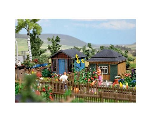 Busch 1617 Lot de 2 lixiviation de jardin H0 kit