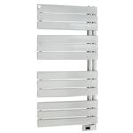 Deltacalor Sèche-serviettes électrique 500W, H.119 x l.50 cm Asymetrique