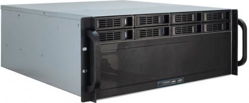 Inter-Tech IPC 4U-4408 - Rack-uitvoering - 4U - extended ATX / SSI EEB - geen voeding (ATX) - USB