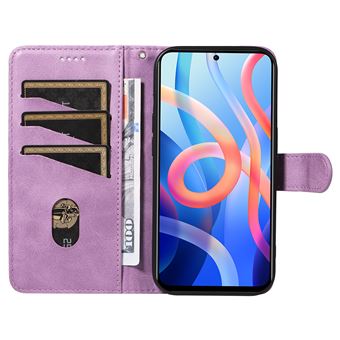 Étui Portefeuille Rétro Pour Xiaomi Redmi 15 5G - Cuir Synthétique, Fermeture Magnétique, Fentes Cartes, Fonction Support - 5