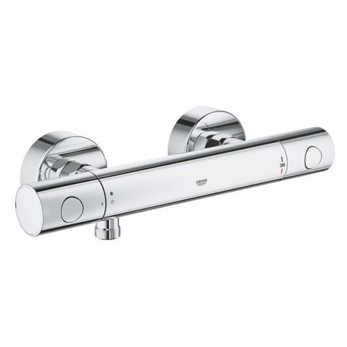 Mitigeur thermostatique douche Precision Get, montage mural, indicateur de température, filtres intégré, 34773000