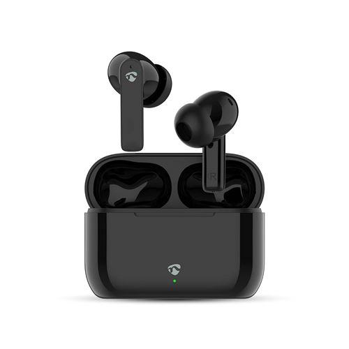 Nedis Noir Écouteurs Sans Fil Bluetooth Intra-Auriculaire Enc Modèle Hpbt2425bk - Neuf - Image 3