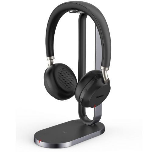 Casque PC Yealink BH72 UC 1208613 Sans Fil Bluetooth Rétractable Circum-Auriculaire Stéréo Noir