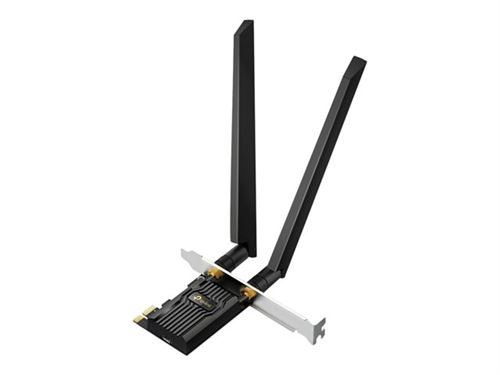 Tp-Link Archer Txe72E V1 - Adaptateur Réseau - Pcie - Bluetooth 5.2, 802.11Ax (Wi-Fi 6E)