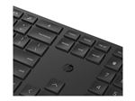 HP 655 - Ensemble clavier et souris - sans fil - 2.4 GHz - QWERTZ - Suisse - noir - pour HP 34; Elite Mobile Thin Client mt645 G7; ZBook Firefly 14 G9; ZBook Fury 16 G9