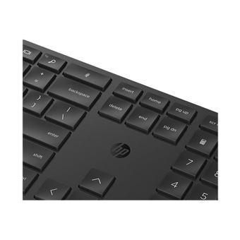 HP 655 - Ensemble clavier et souris - sans fil - 2.4 GHz - QWERTZ - Suisse - noir - pour HP 34; Elite Mobile Thin Client mt645 G7; ZBook Firefly 14 G9; ZBook Fury 16 G9