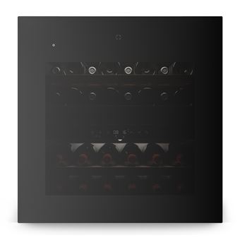 Klarstein Velaire Cave à vin 2 zone encastrable Moderne Protection UV  36 bouteilles - 1
