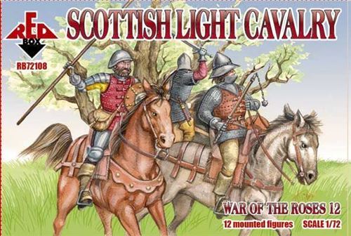 Scottish Light Cavalry,war O.the Roses12 - 1:72e - Red Box