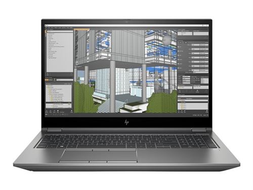 HP  ZBook Fury 15 G7 15"" Core i7 2.6 GHz SSD 512 Go 32 Go AZERTY Fran&ccedil;ais