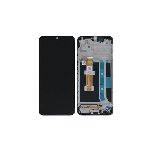 Original Ecran LCD et Vitre Tactile Noir Pour Tactile OPPO A16 4G/A16s 4908018 4908019