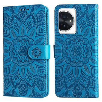 Coque Flip Bookstyle Pour Honor X7 - Pochette à Clapet Bleue, TPU, Marque Mtb