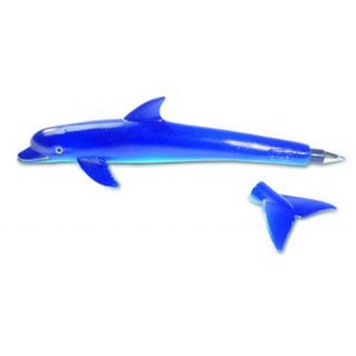 IMPEXIT - Stylo dauphin en plastique 16/4/1,5 cm