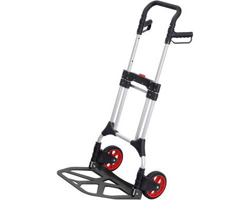 WU8985710 Diable pliable, r&eacute;glable en hauteur Aluminium/Plastique Charge max: 250 kg