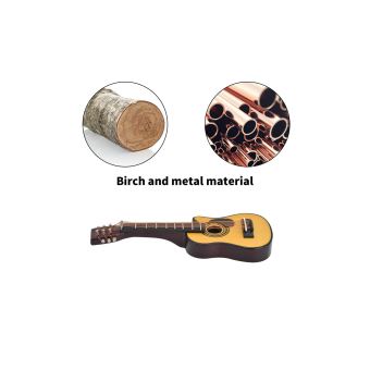 Modèle de Guitare Miniature, Guitare Miniature en Bois avec