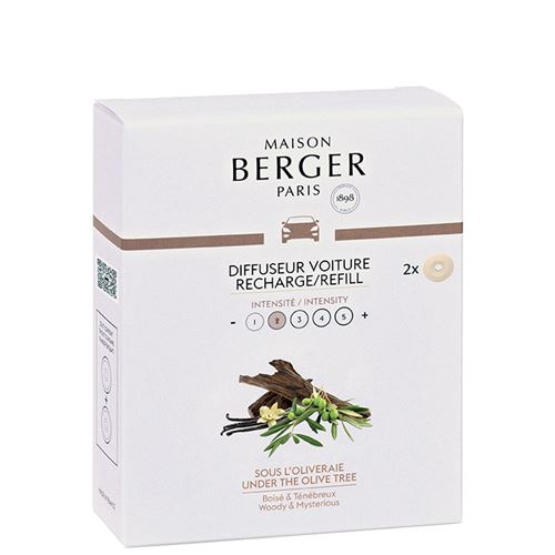 MAISON BERGER - Recharges Diffuseur voiture Sous l'Oliveraie