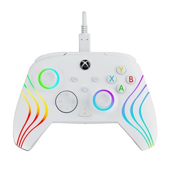 AFTERGLOW WAVE FILAIRE MANETTE BLANC XBOX XS