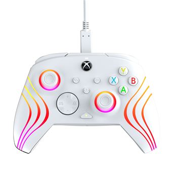 AFTERGLOW WAVE FILAIRE MANETTE BLANC XBOX XS