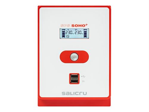 SALICRU SPS SOHO+ SPS 2200 SOHO+ - UPS - 230 Volt wisselstroom V - 1200 Watt - 2200 VA - USB - uitgangen: 4