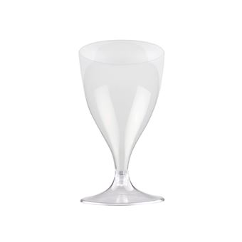 10 verres vin eau réutilisables 20cl transparent - chalayer 005759300000021 - 1