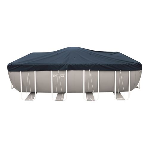 Bâche d'hivernage pour piscine tubulaire rectangulaire Intex L 4,50 x l 2,20 m