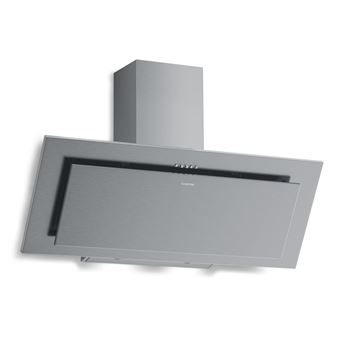 Klarstein Athena Hotte aspirante inclinée 90 cm Mode extraction et recyclage 404 m³/h 56 W Blanc - 1