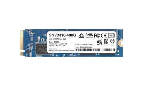 Synology SNV3410 - SSD - 400 GB - intern - M.2 2280 - PCIe 3.0 x4 (NVMe)