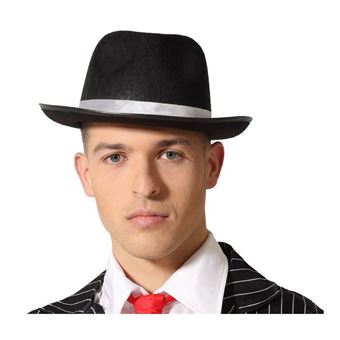 Chapeau Borsalino Noir Gangster - 1