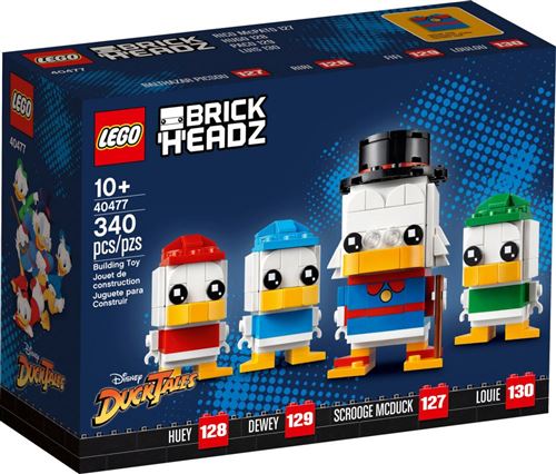 LEGO® BrickHeadz™ 40477 Balthazar Picsou, Riri, Fifi et Loulou