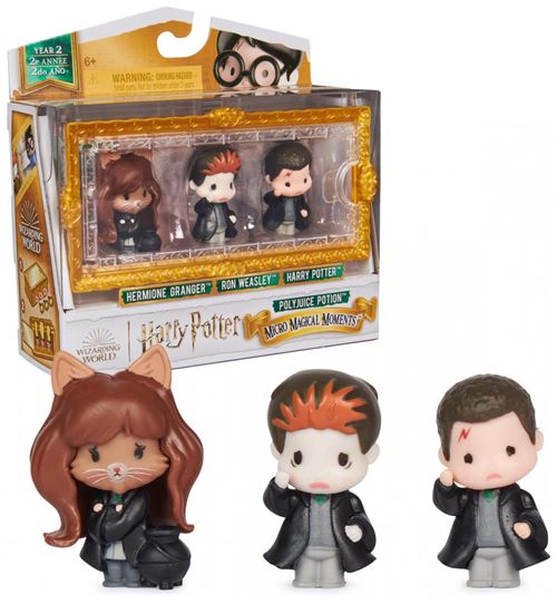 Micro Magical Moment Pack 3 Personnage Harry Potter Et Le Polynectare