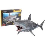 Puzzle 3D - Grand Requin Blanc - Jeu de construction - EXPLORA - 72 pieces - Des 8 ans