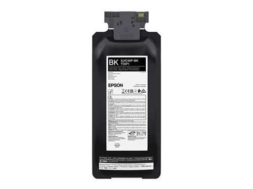 EPSON  T55P1 - 480 ml - noir - original - bo&icirc;te - cartouche d'encre - pour EPL C8000E 