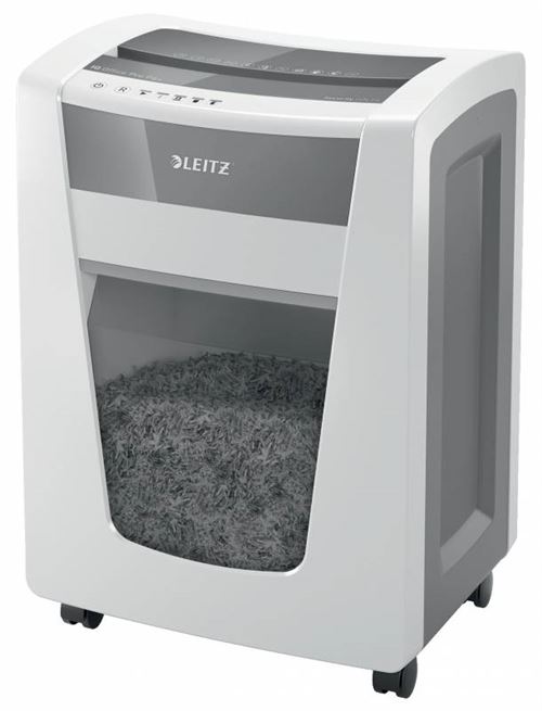 Leitz IQ Office Pro P-6+ Destructeur de documents destruction par particules 1 x 5 mm 30 l Nombre de pages (max.): 5 Niveau de sécurité 6 Détruit également les