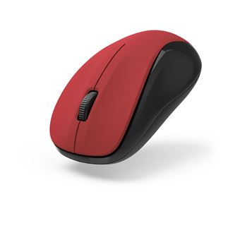 Hama Souris radio optique rouge 3 Boutons 1200 dpi - 1