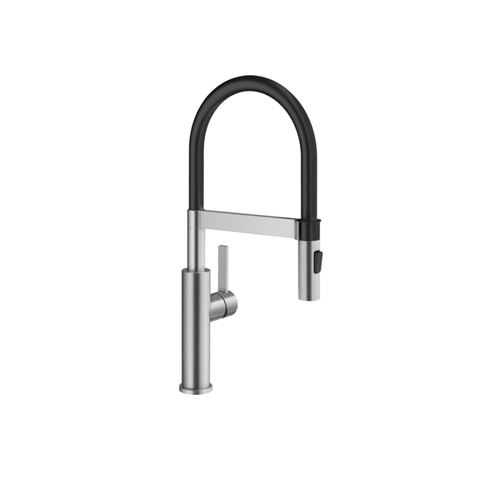 Mitigeur évier avec douchette inox Blanco 526616