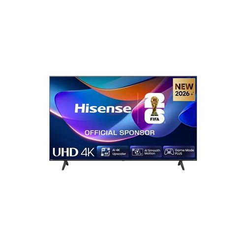 TV LED Smart VIDAA U9.5 Hisense 58A6S 58 4K UHD HDR Noir