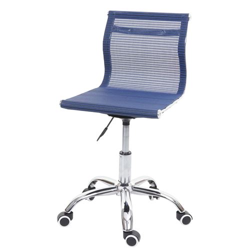 Mendler Bleu Chaise De Bureau Pivotante - Image 2