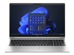 HP Portable 450 G10 Notebook - Intel Core i5 - 1335U / jusqu'à 4.6 GHz - Win 11 Pro - Carte graphique Intel Iris Xe - 16 Go RAM - 512 Go SSD NVMe, HP Value - 15.6" IPS 1920 x 1080 (Full HD) - 802.11a/b/g/n/ac/ax (Wi-Fi 6E), Bluetooth - brochet argent alu