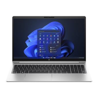 HP Portable 450 G10 Notebook - Intel Core i5 - 1335U / jusqu'à 4.6 GHz - Win 11 Pro - Carte graphique Intel Iris Xe - 16 Go RAM - 512 Go SSD NVMe, HP Value - 15.6" IPS 1920 x 1080 (Full HD) - 802.11a/b/g/n/ac/ax (Wi-Fi 6E), Bluetooth - brochet argent alu