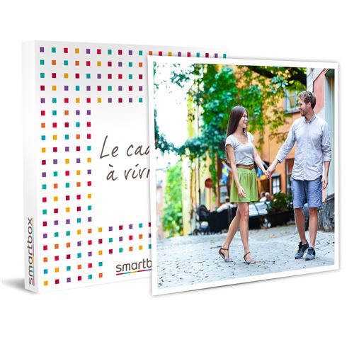 SMARTBOX - Coffret Cadeau Week-end en amoureux : 2 jours dans les villes les plus romantiques de France-Séjour