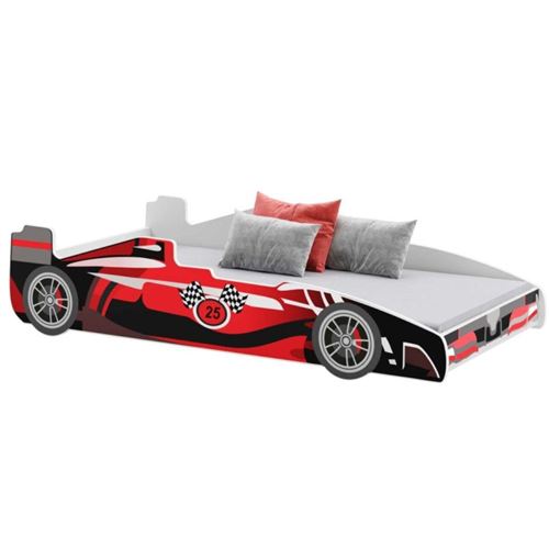 Non Communiqué Rouge Lit Enfant Formula 160X80