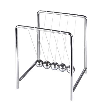 Pendule Newton chromé 13 cm - Table Passion - Argent / Métallique - Métal - 1