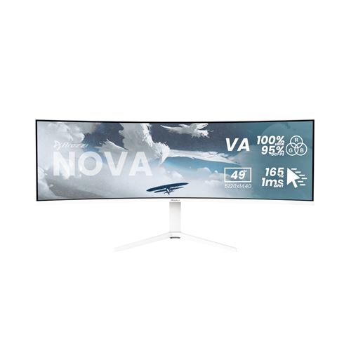 AROZZI  &Eacute;cran Gaming Nova 49&acute;&acute; Dqhd Va Led 165hz