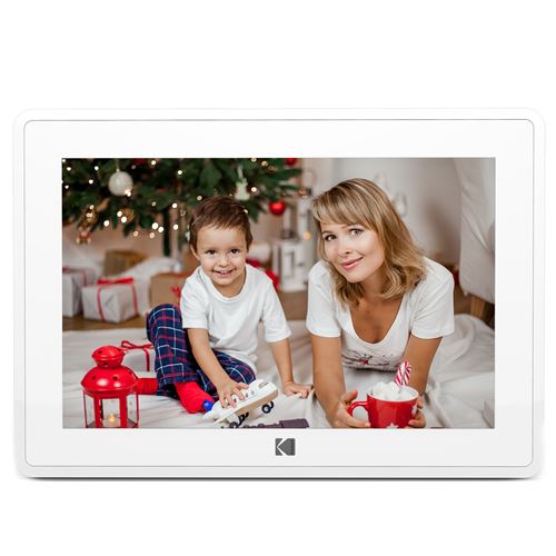 Cadre Photo Numerique 10 Pouces Wi-Fi Kodak Rcf106 - Blanc