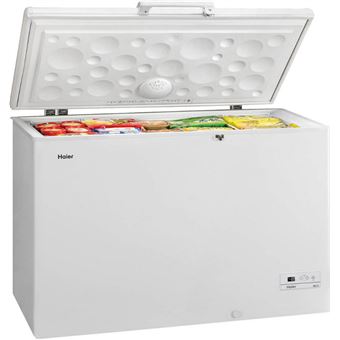 Haier HCE519F - Coffre - pose libre - largeur : 165 cm - profondeur : 74.5 cm - hauteur : 84.5 cm - 504 litres - classe F - blanc
