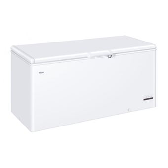 Haier HCE519F - Coffre - pose libre - largeur : 165 cm - profondeur : 74.5 cm - hauteur : 84.5 cm - 504 litres - classe F - blanc